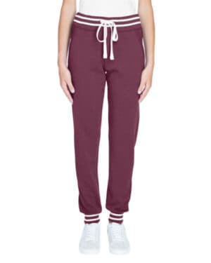 MAROON J america JA8654 ladies' relay jogger