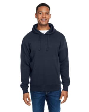 NAVY J america JA8706 ripple fleece pulllover hooded sweatshirt