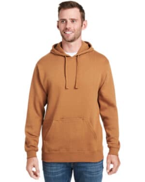 JA8815 adult tailgate fleece pullover hooded sweatshirt