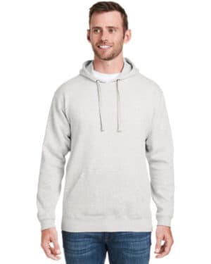 JA8815 adult tailgate fleece pullover hooded sweatshirt