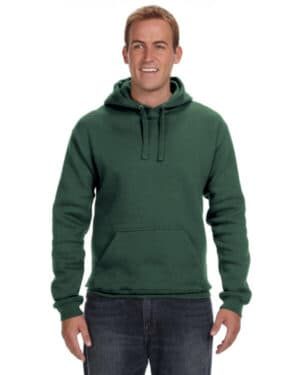 FOREST GREEN JA8824 adult premium fleece pullover hooded sweatshirt