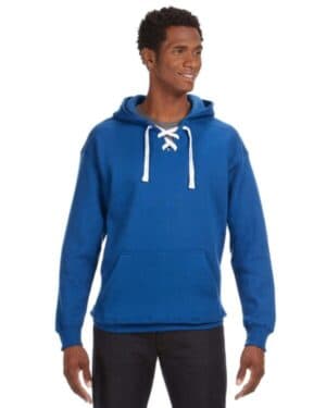 J america JA8830 adult sport lace hooded sweatshirt