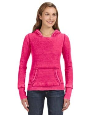 WILDBERRY JA8912 ladies' zen pullover fleece hooded sweatshirt