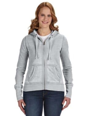 CEMENT JA8913 ladies' zen full-zip fleece hooded sweatshirt