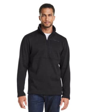 BLACK Marmot M13193 men's dropline half-zip jacket