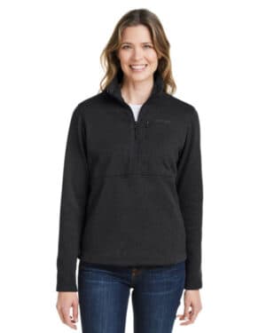 BLACK Marmot M13224 ladies' dropline half-zip jacket