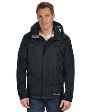 BLACK Marmot M13893 men's precip eco jacket