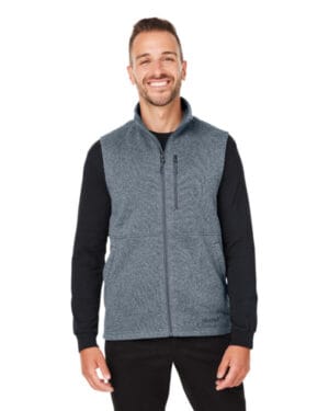 STEEL ONYX Marmot M14435 men's dropline sweater fleece vest