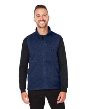 Marmot M14435 men's dropline sweater fleece vest