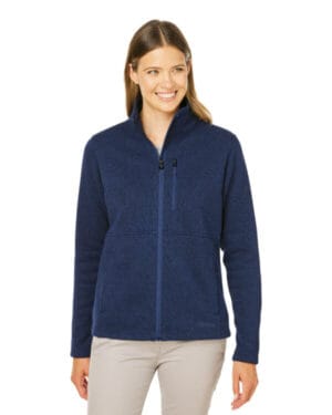 ARCTIC NAVY Marmot M14437 ladies' dropline sweater fleece jacket