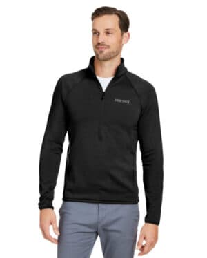 BLACK Marmot M15381 men's leconte half-zip