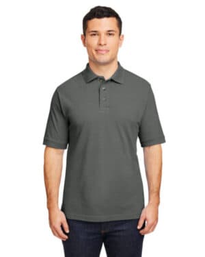 Harriton M200 men's short-sleeve polo