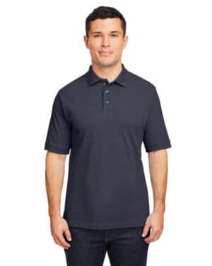 Harriton M200 men's short-sleeve polo