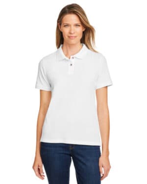 Harriton M200W ladies' short-sleeve polo