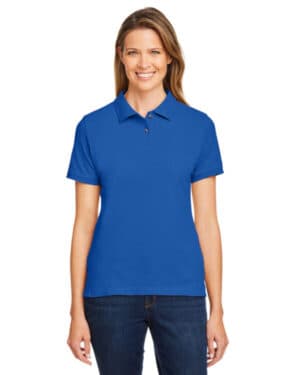 Harriton M200W ladies' short-sleeve polo