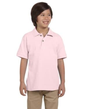 Harriton M200Y youth short-sleeve polo