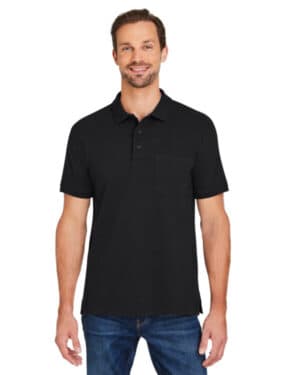 M205P men's valiant cotton snag protect pocket polo