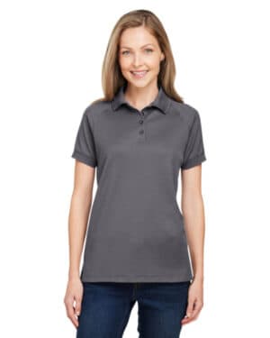 Harriton M208W ladies' charge snag and soil protect polo