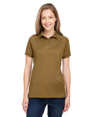 Harriton M208W ladies' charge snag and soil protect polo