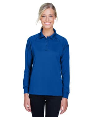 M211LW ladies' advantage snag protection plus long-sleeve tactical polo