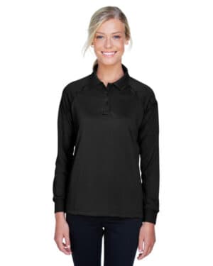 BLACK M211LW ladies' advantage snag protection plus long-sleeve tactical polo