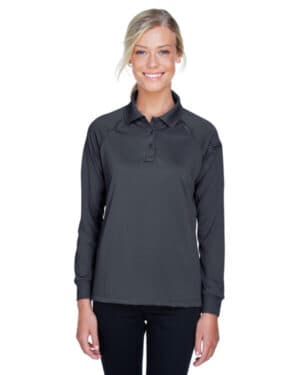 M211LW ladies' advantage snag protection plus long-sleeve tactical polo