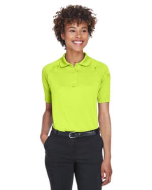 SAFETY YELLOW M211W ladies' advantage snag protection plus tactical polo