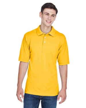 SUNRAY YELLOW Harriton M265 men's easy blend polo