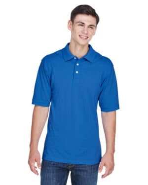 TRUE ROYAL Harriton M265 men's easy blend polo