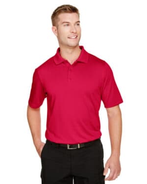 RED Harriton M348 men's advantage snag protection plus polo