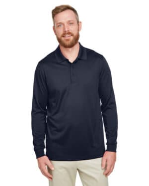 DARK NAVY M348L men's advantage snag protection plus il long sleeve polo