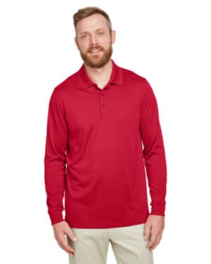 RED M348L men's advantage snag protection plus il long sleeve polo