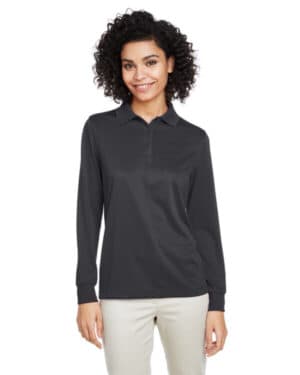 DARK CHARCOAL M348LW ladies' advantage snag protection plus il long sleeve polo