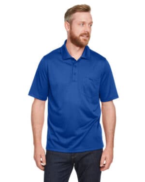 TRUE ROYAL M348P men's advantage snag protection plus il pocket polo