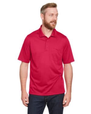 RED M348P men's advantage snag protection plus il pocket polo