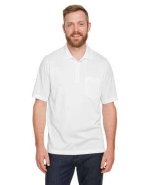 M348P men's advantage snag protection plus il pocket polo