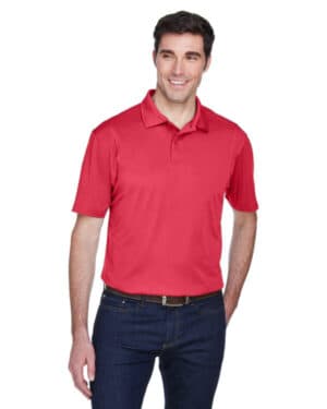 Harriton M354 men's micro-piqu polo