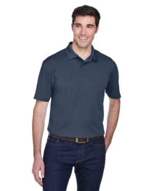 Harriton M354 men's micro-piqu polo