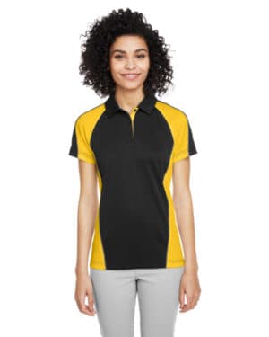 M385W ladies' advantage snag protection plus il colorblock polo