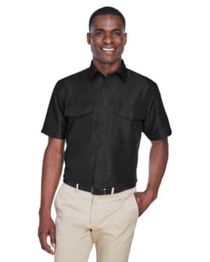 BLACK M580 men's key west short-sleeve performance staff shirt