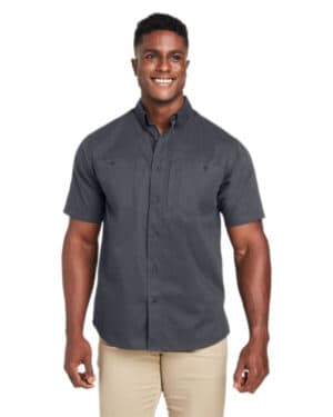 Harriton M585 men's advantage il short-sleeve work shirt