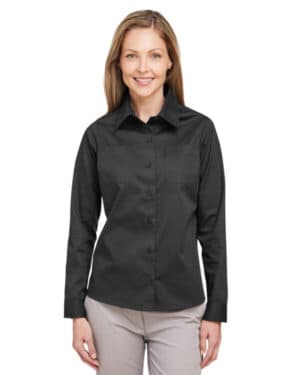 Harriton M585LW ladies' advantage il long-sleeve workshirt