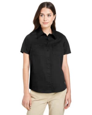 BLACK M585W ladies' advantage il short-sleeve work shirt