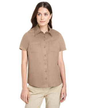 M585W ladies' advantage il short-sleeve work shirt