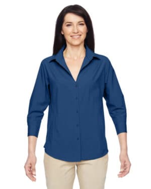 M610W ladies' paradise three-quarter sleeve performance shirt