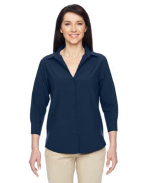 NAVY M610W ladies' paradise three-quarter sleeve performance shirt