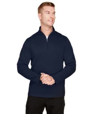 DARK NAVY M748 men's advantage snag protection plus quarter-zip