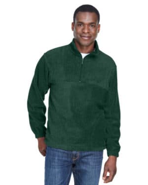 HUNTER Harriton M980 adult quarter-zip fleece pullover