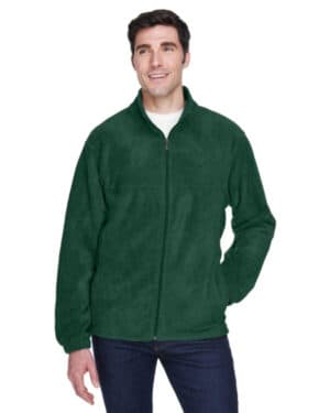 Harriton M990 men's full-zip fleece