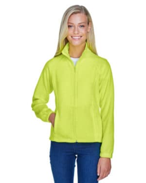 SAFETY YELLOW Harriton M990W ladies' full-zip fleece